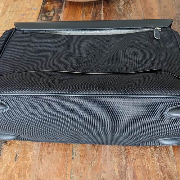 Bric's leather nylon travel briefcase - Picture 3 of 5